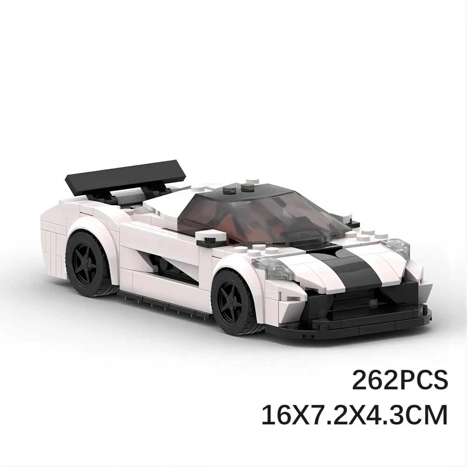 Semas Moc Racing Speed Series Kroonlijst Regera Bouwstenen Gemonteerd Automodel Kinderen Speelgoed Verjaardag Kerstcadeau