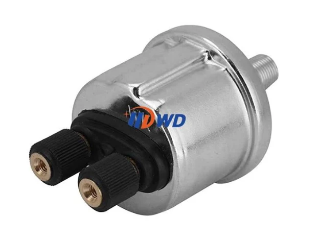 Oil Pressure Sensor for Universal for VDO Diesel Generator 0 to 10 Bars 1/8NPT Oil Induction Plug Generator Oil Sensor