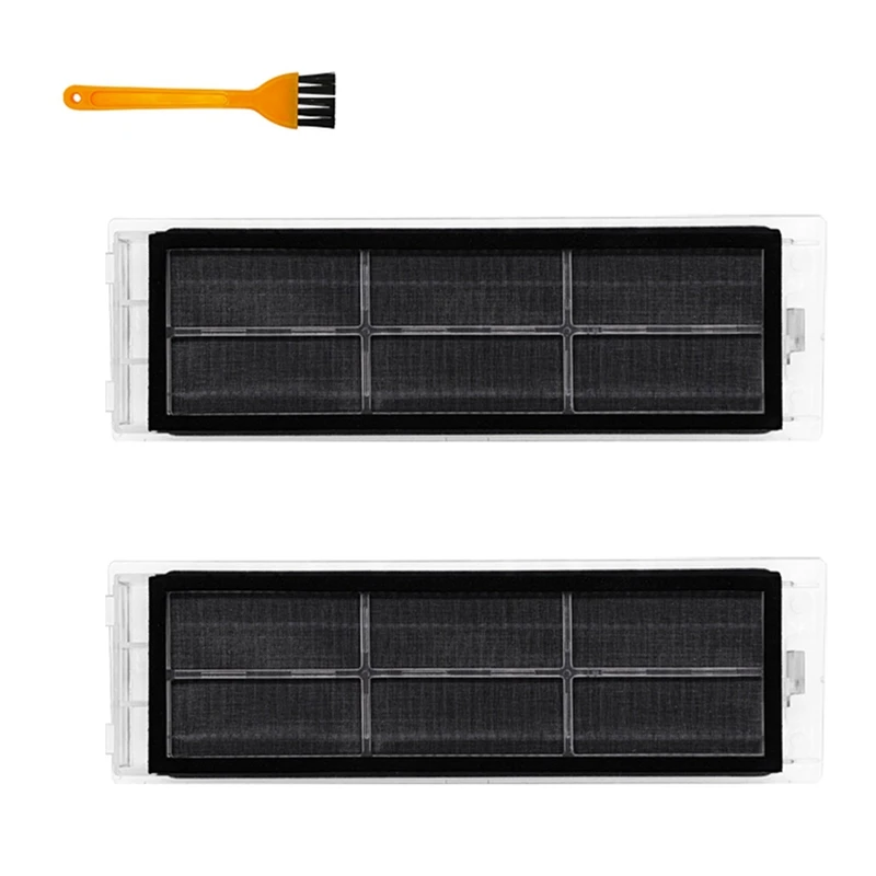 فلتر هيبا من الكربون المنشط لـ xiaomi mijia 1/1s roborock s4 s5 s5 max s6 s6 maxv s6 قطع غيار منظف روبوت خالص