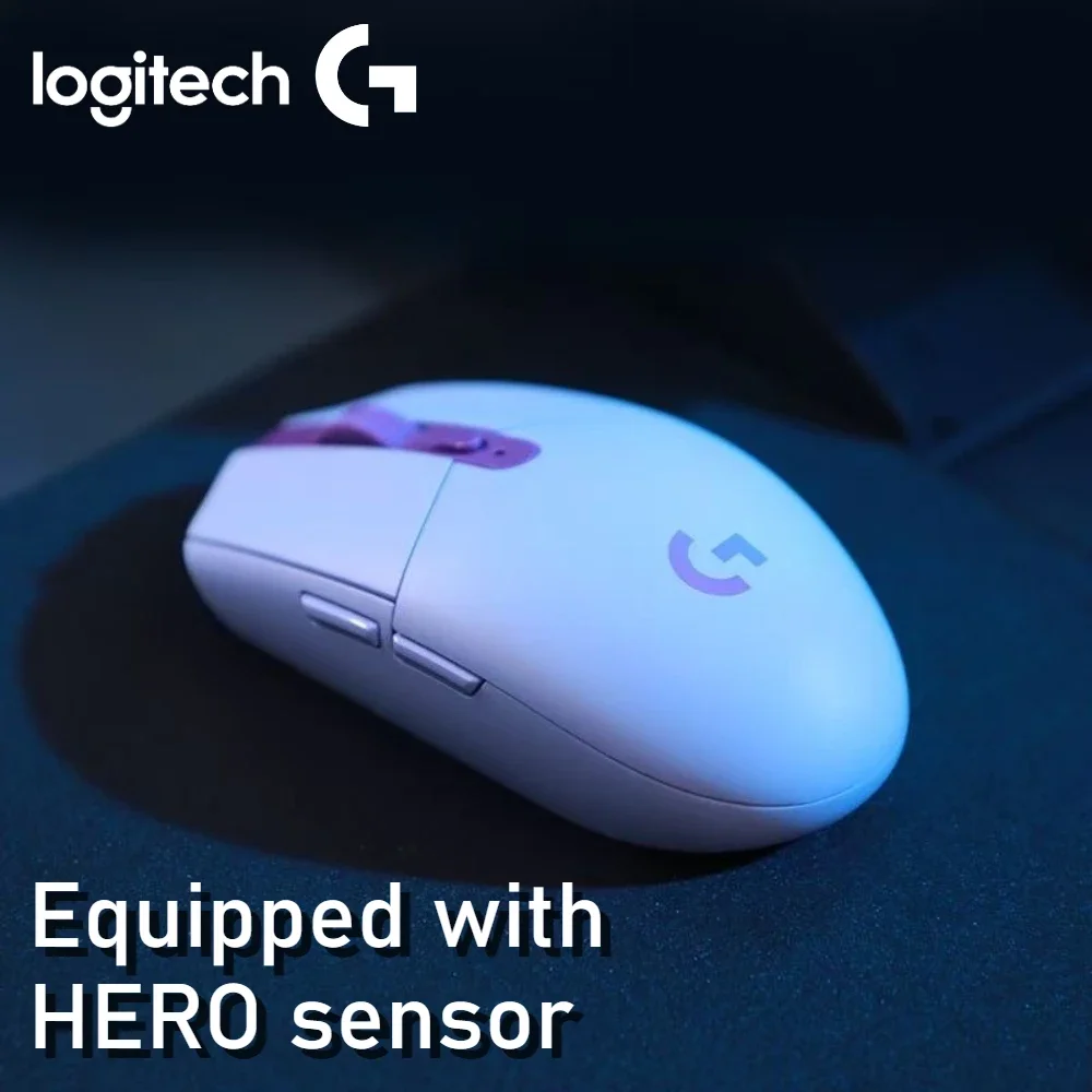 

Logitech G304 Lightsync Wired Mouse Backlight Mechanical Side Button Gaming USB Mouse Wireless Gaming Mouse Laptop Accessories