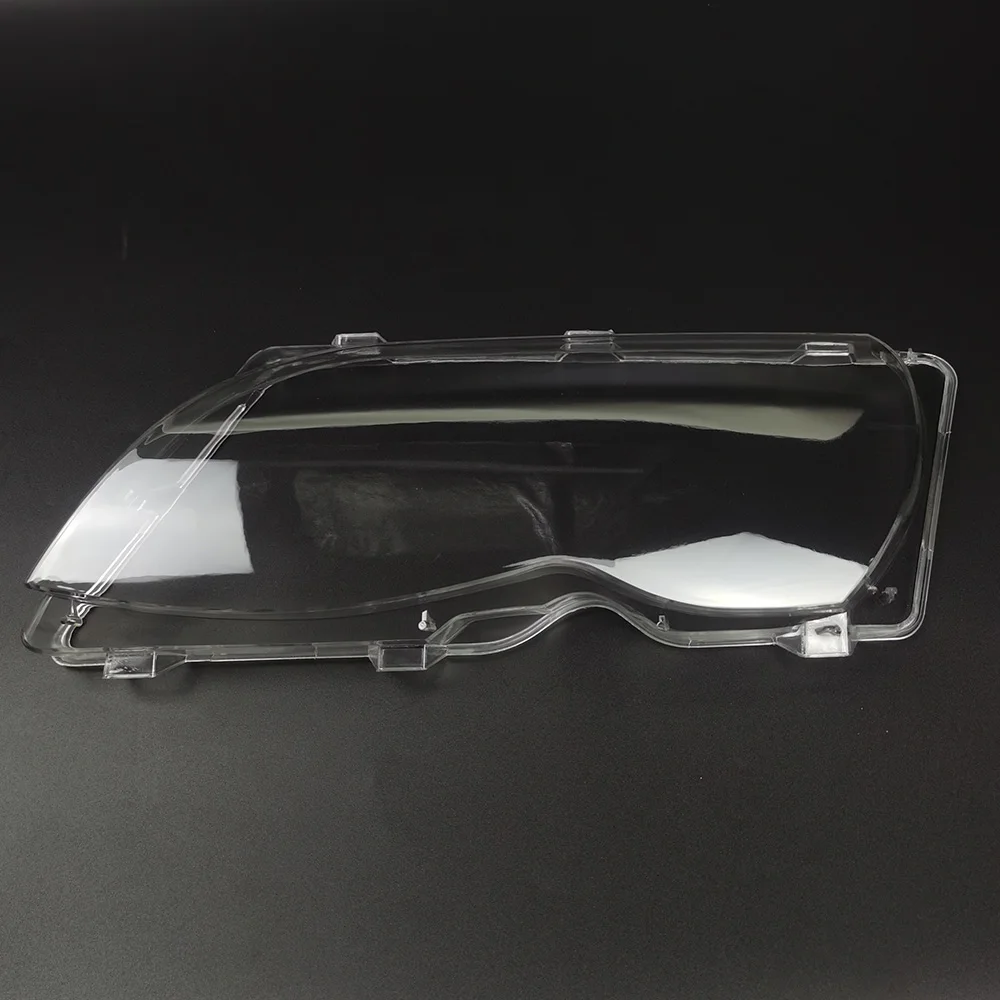 Picture 6: Car Headlight Light Lens Covers Shell for BMW 3 Series E46 318i 320i 325i 02-05 4 Doors Sedan 1pcs