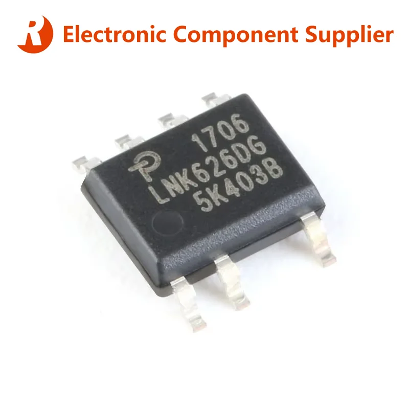 10Pcs LNK626DG LNK626 LNK626DG-TL SOIC-7 SOP-7 Switching Power Supply Chip AC/DC Switch Converter IC in Stock Fast Deliver