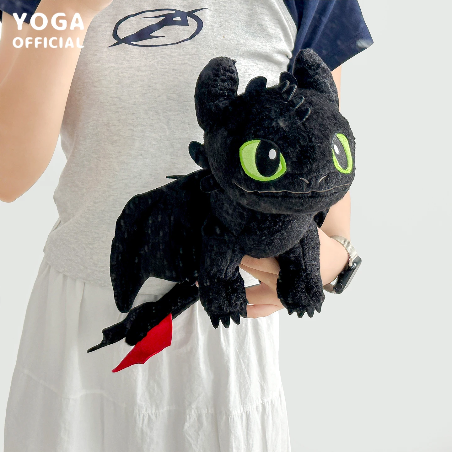 

﻿ How to Train Your Dragon Tamer Toothless Baby Plush Toy Character Cute Cartoon Doll Toys Kids for Anime Fans Xmas Gift