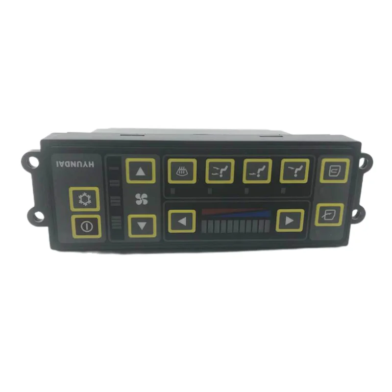 11N6-90031 Excavator AC A/C Air Conditioning Control Controller Panel for Hyundai R110-7 R210-7 215-7 R250-7 R290-7 200-7