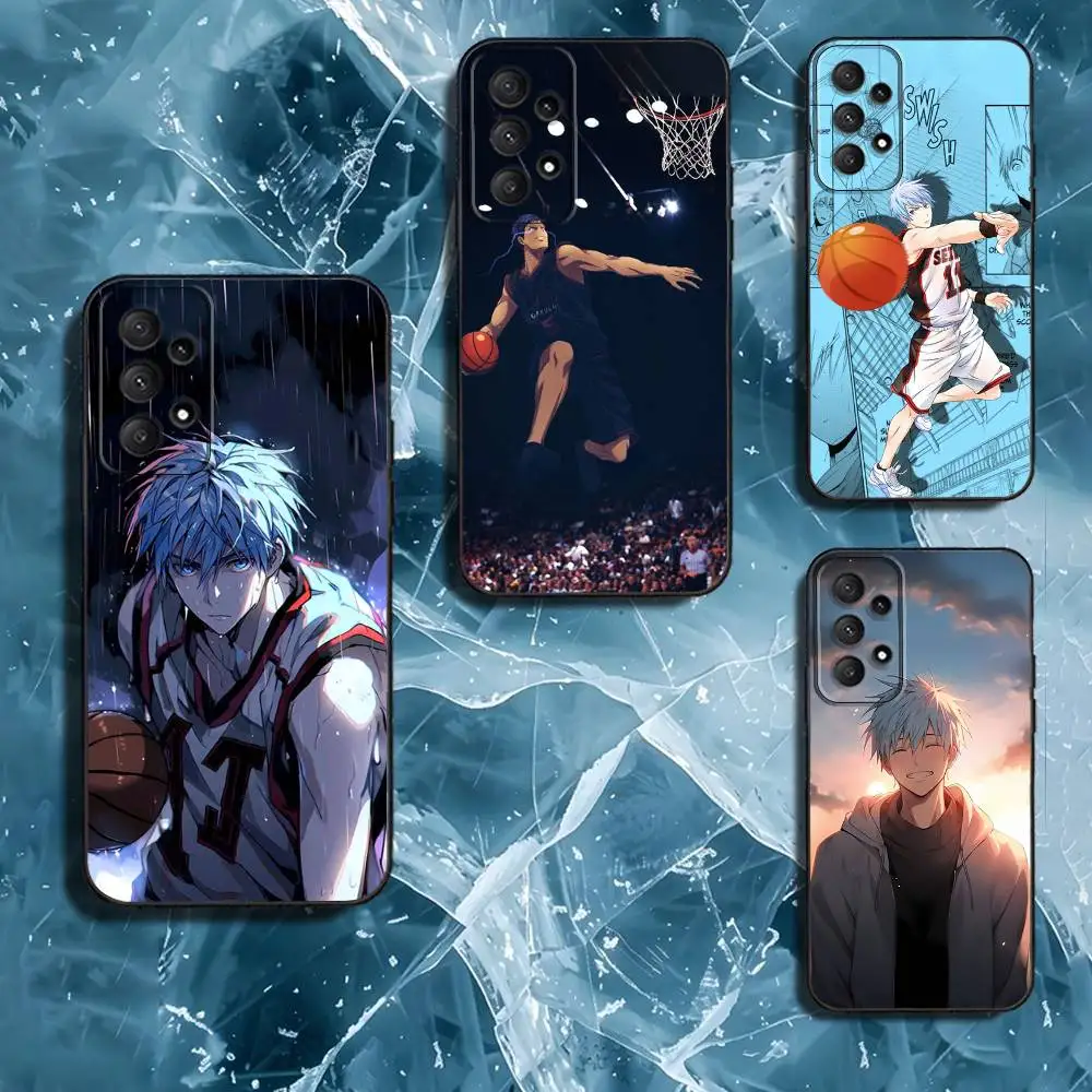 

K-Kuroko's B-Basketball Phone Case For Samsung Galaxy A13,A21s,A22,A31,A32,A52,A53,A71,A80,Soft Black Shell