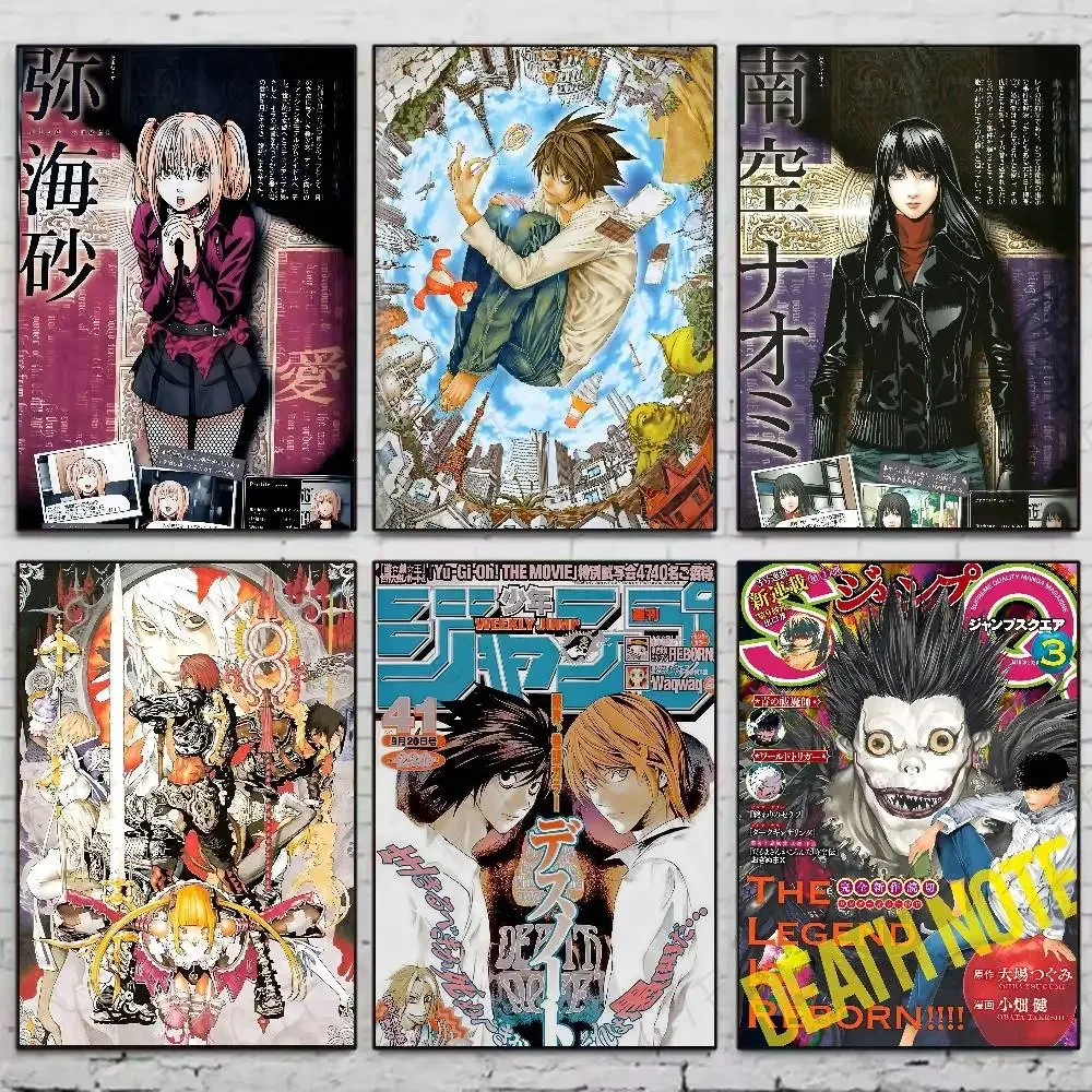 Oil Painting By Numbersanime D-Death Note Dn L Home Decoration Wall Living Room Decor Best Gift Frameelss-image
