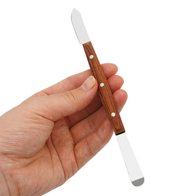 

1pc Dental Lab Plaster Spatula Double Head Wax Carving Knife Stainless Steel Lab Sculptor Knife Dental Impression Material