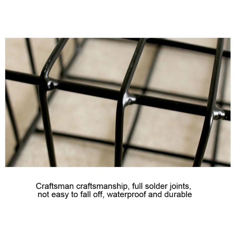Mail Wire Basket Wall Mounted Magazine File Holder Document Shelf Rack