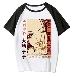 Nana t shirt women Japanese manga anime tshirt female anime Japanese clothing
