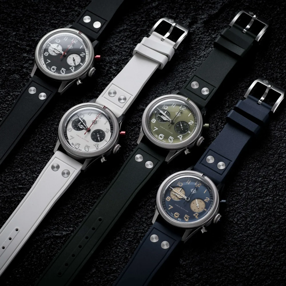 IX & DAO IPOSE 2025 جديد ساعات كوارتز رجالية 39 مللي متر BGW-9 الضوء الأزرق الياقوت الزجاج الفولاذ المقاوم للصدأ مقاوم للماء 10Bar Reloj Hombre