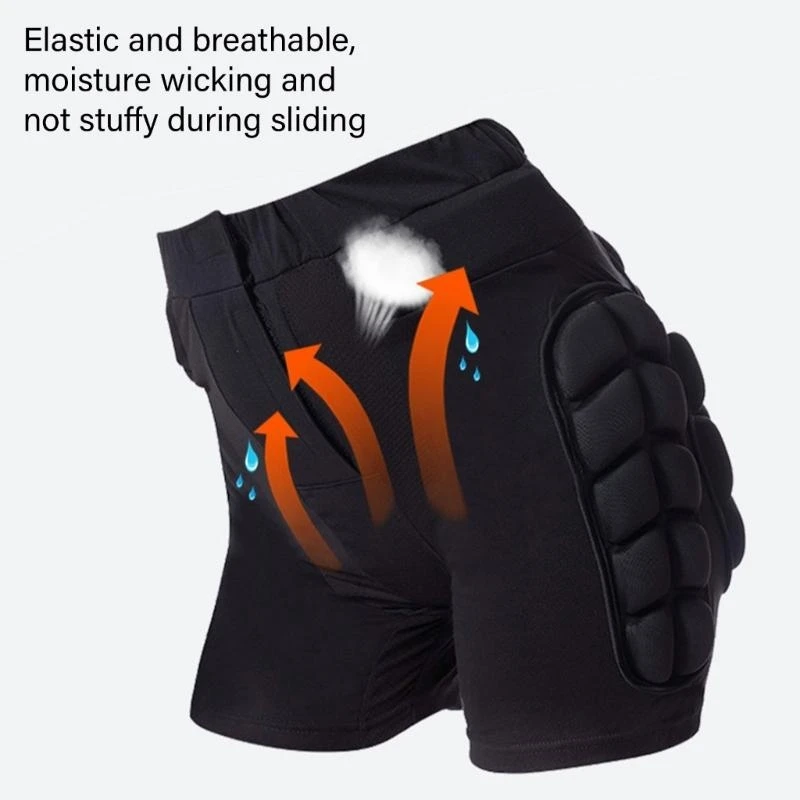 3D Protections Hip Butt Padded Shorts Skating Butt Pad Guard for Snowboarding view 2