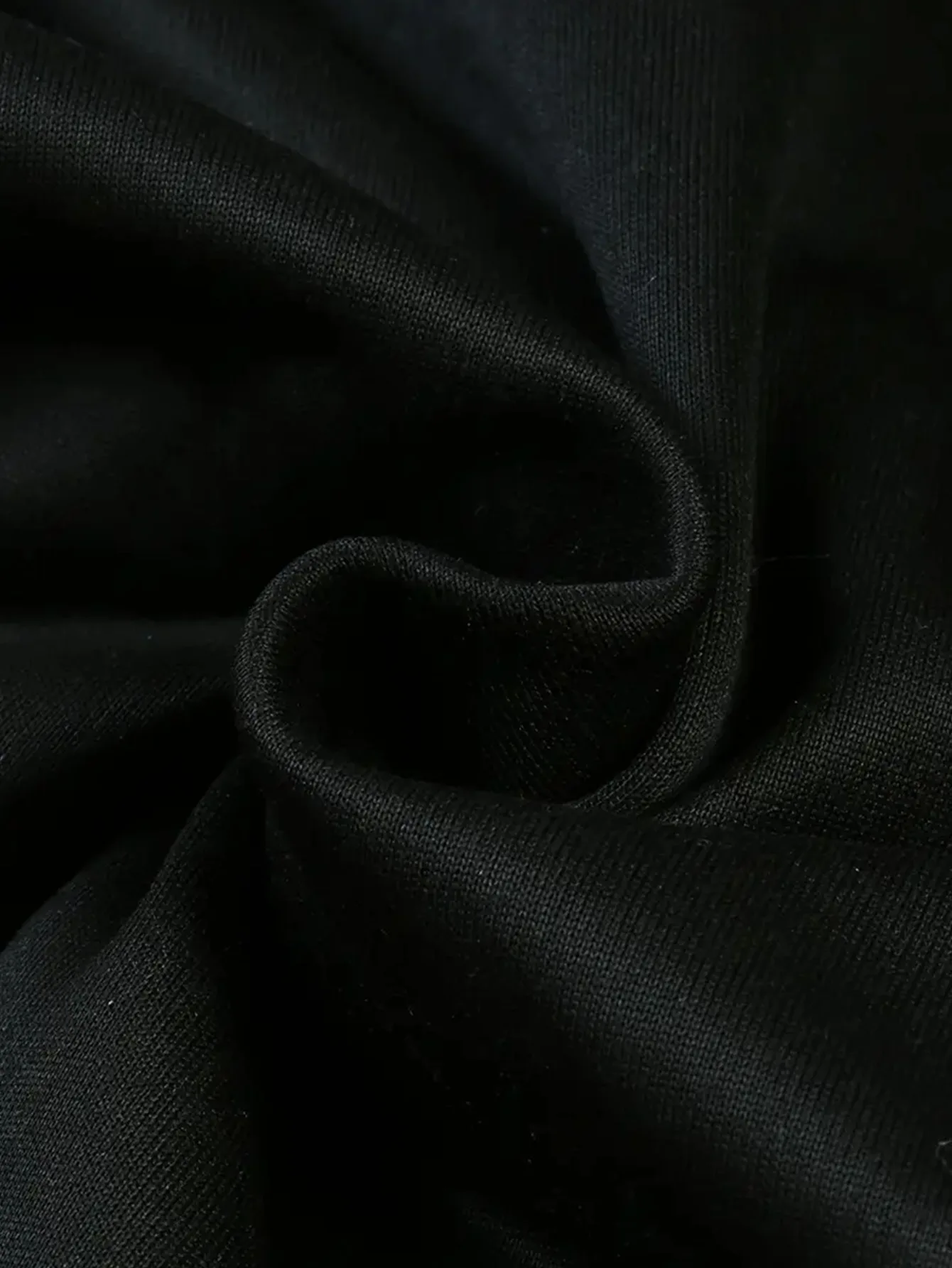 قطعة واحدة من هوديي كاجوال للرجال بنمط هندسي - قماش بوليستر منسوج مع امتداد طفيف وياقة بغطاء للرأس