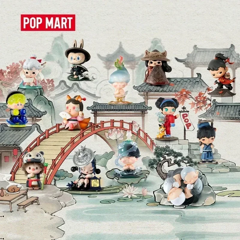 POP MART Matchless 14th Anniversary Series Mystery Blind Box Limited Edition Figure Idealny do kolekcjonowania i na prezenty