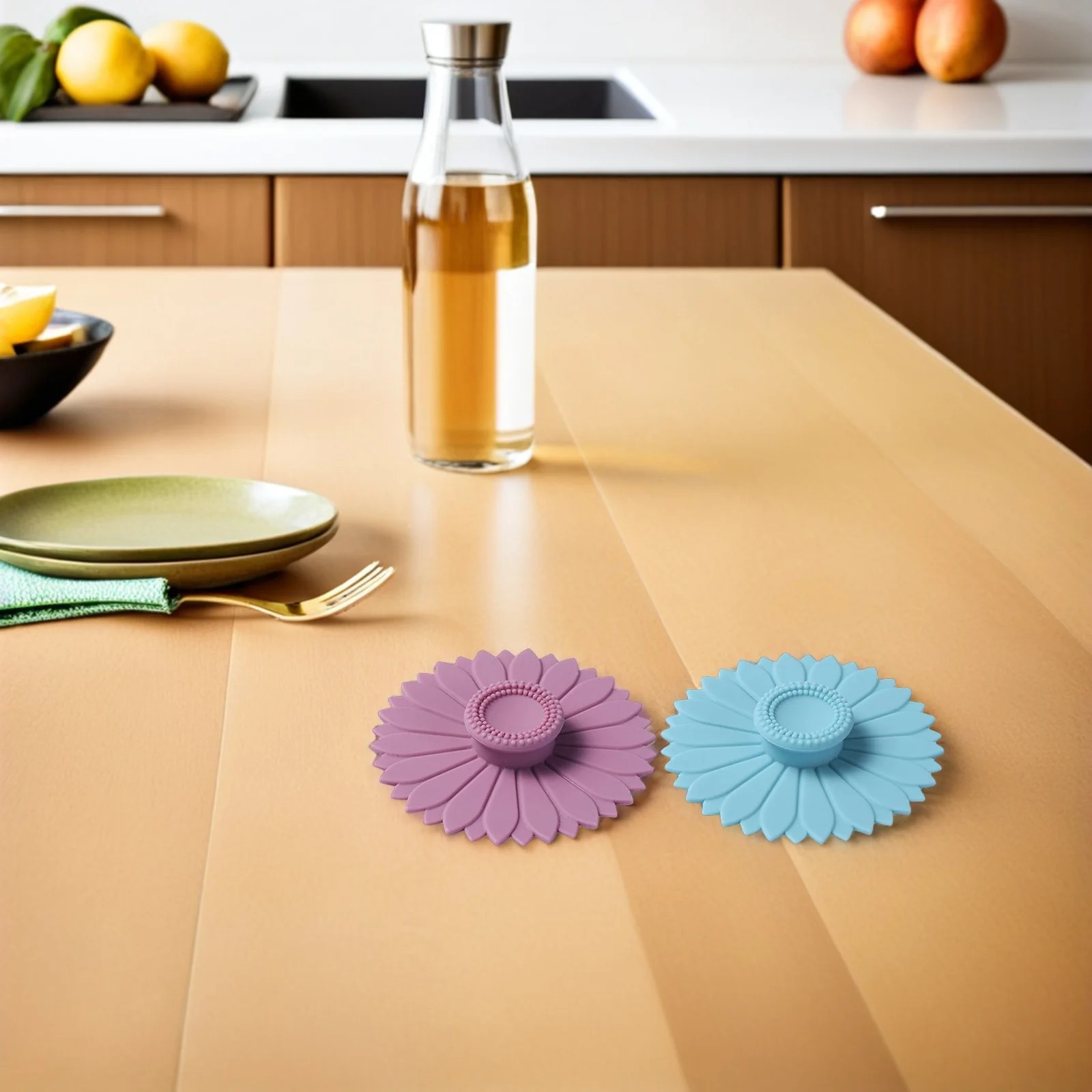 

6Pcs Silicone Cup Lid Covers Reusable Universal Fit for Mugs Tumblers - Insulated Sealing Lids for Coffee Tea Beverage