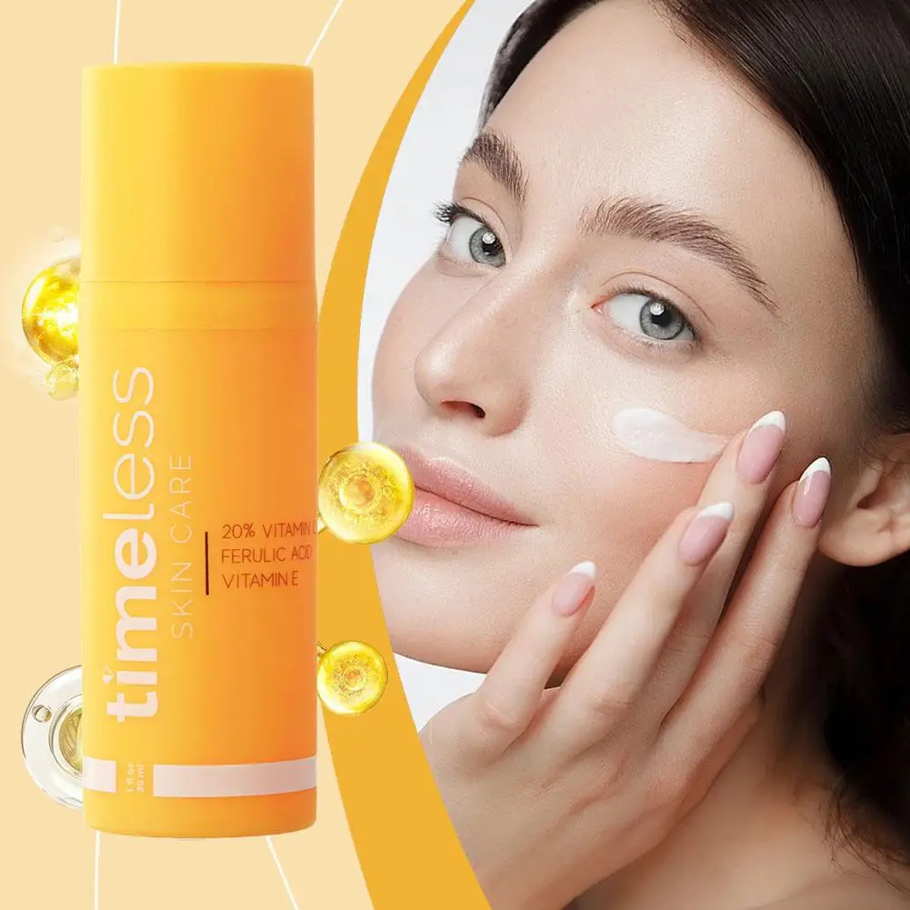 Atemporal vitamina c + e soro essência antioxidante ilumina a elasticidade da pele melhora aumenta a pele, embotamento e 30ml z8l7