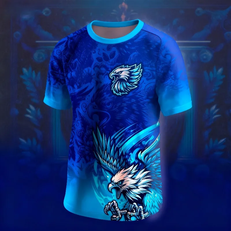 

Хит продаж: Новая летне-осенняя футболка с круглым вырезом для мужчин, с принтом орла и попугая, крутая, быстросохнущая, с коротким рукавом