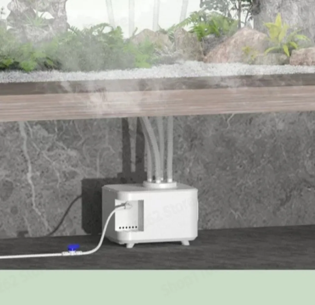 Auto Refill Mist Atomizer Bucket Ultrasonic Humidifier for Aquarium Garden Landscape
