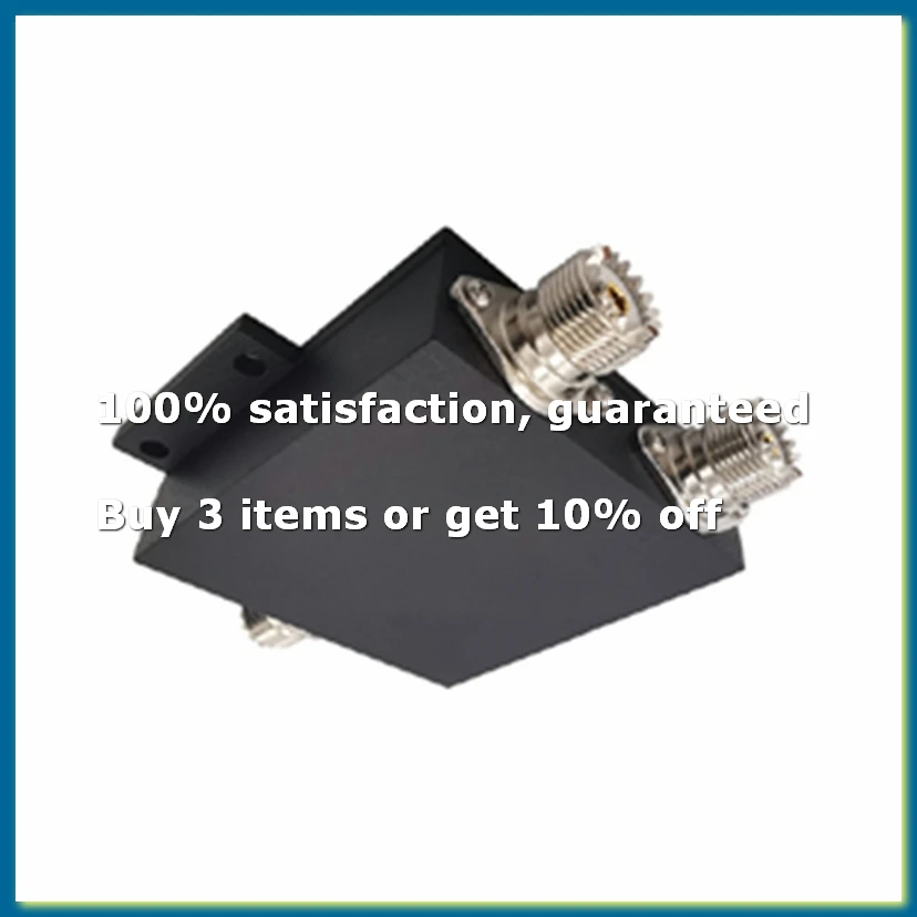 MA-Splitter VHF Splitter Two Way VHF Antenna Power Splitter 136-174MHz Power Divider Splitter UFL Female Conectores B-DTB3