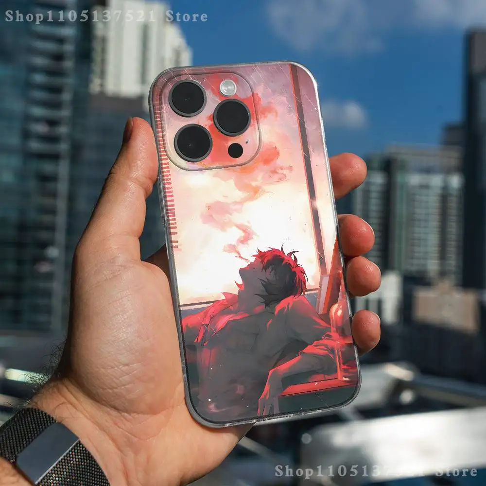 Towa Custodia per telefono a danno lento per iPhone 17,16,15,14,13,12,11 Pro,Max,Plus,X,XS,XR,SE4,E Mini Cover morbida trasparente