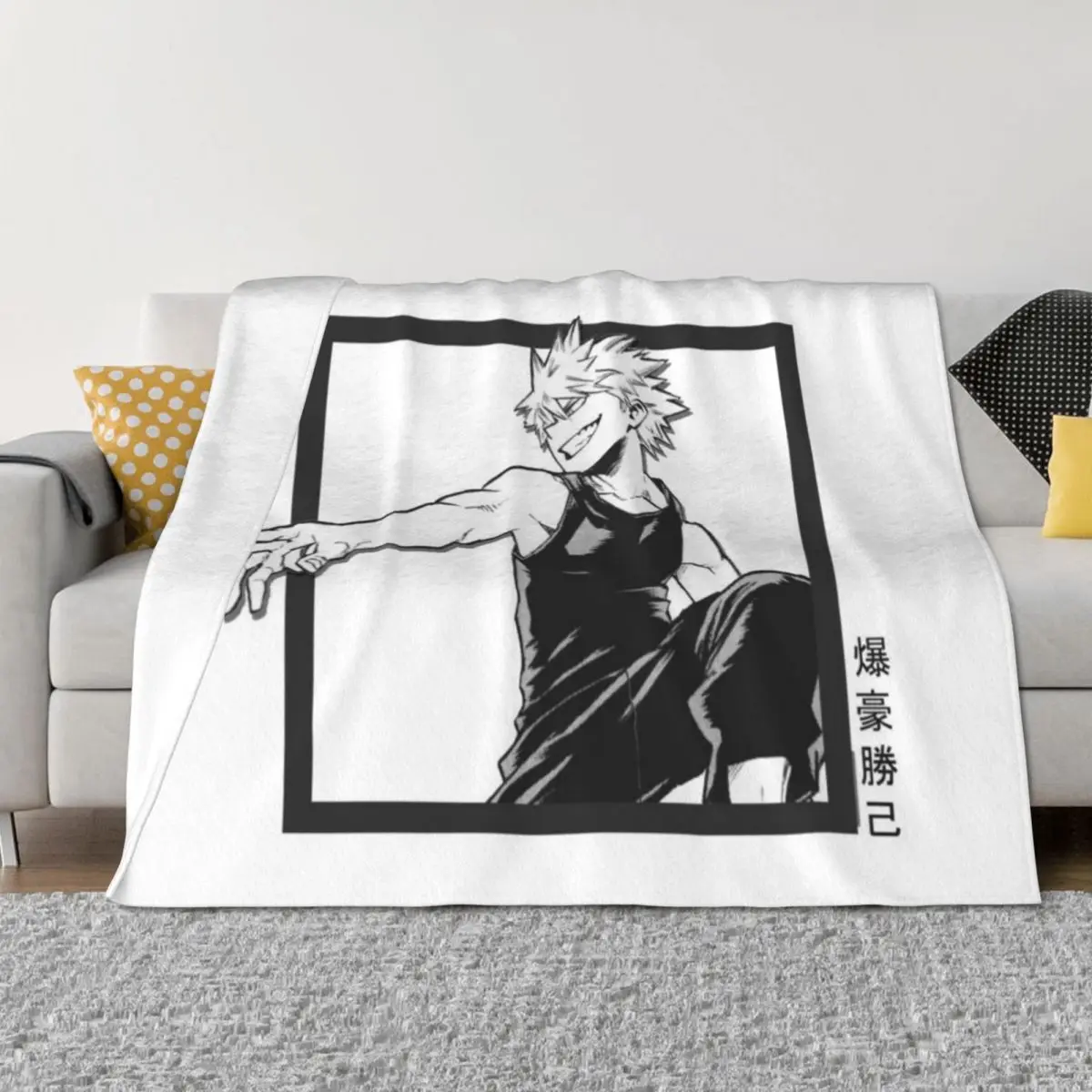 

Katsuki Bakugo Box Throw Blanket christmas decoration Beautifuls for sofa Warm Blankets