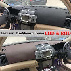 Dashboard Dash Mat Cover Leather Pad Sunshade Anti-UV Carpet Car Accessories For Toyota Mark X 120 GRS GRX120 X120 2004 - 2009