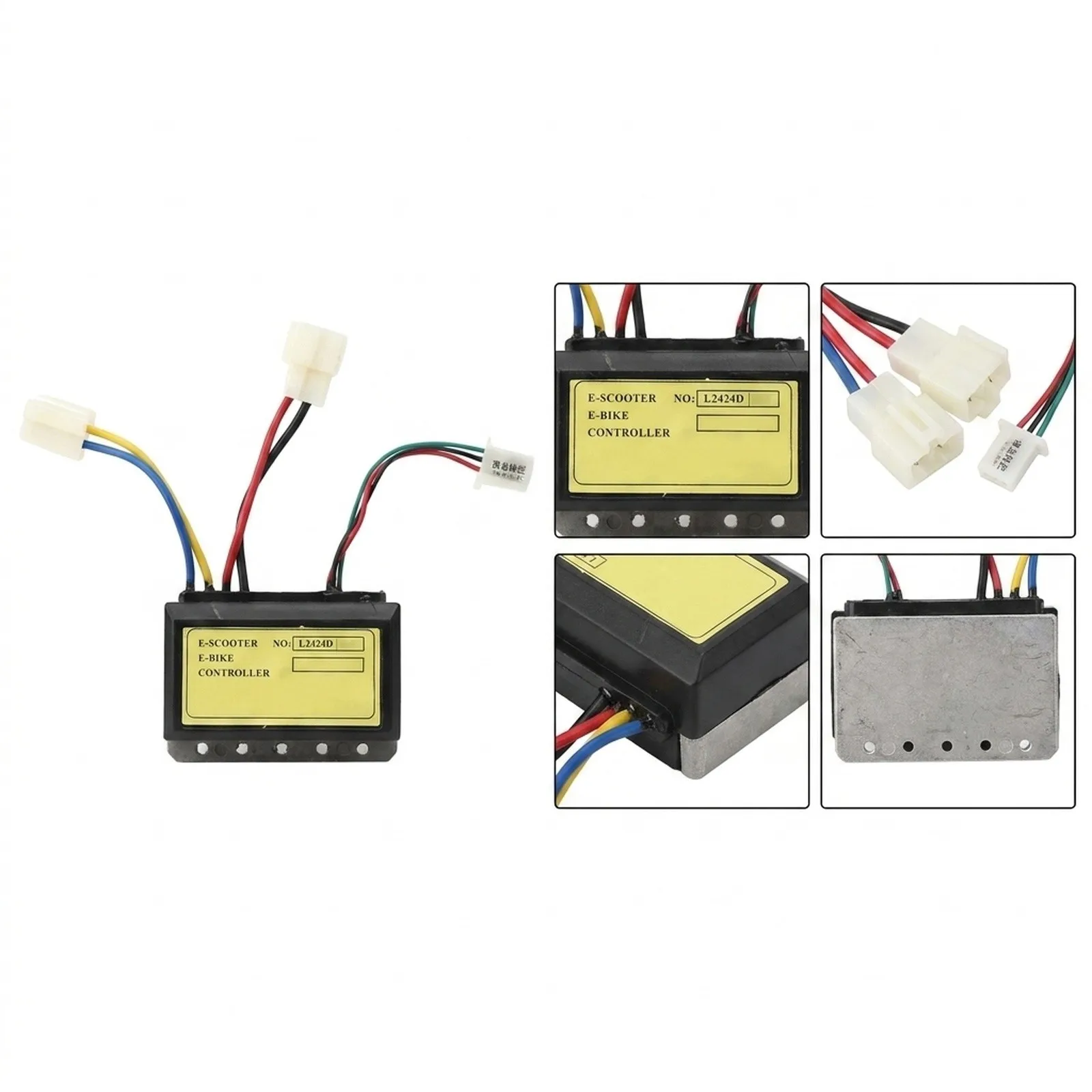12V 250W Brushed DC Controller for Scooter and E-Bike Use with Dedicated Motor Line Battery Line and Handle Line Terminals