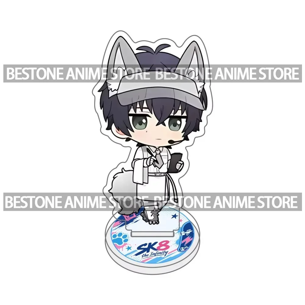 SK8 the Infinity 10cm Acrylic Stand Figures Keychain Anime Desktop Table Ornament Otaku Fans Collectible Gift