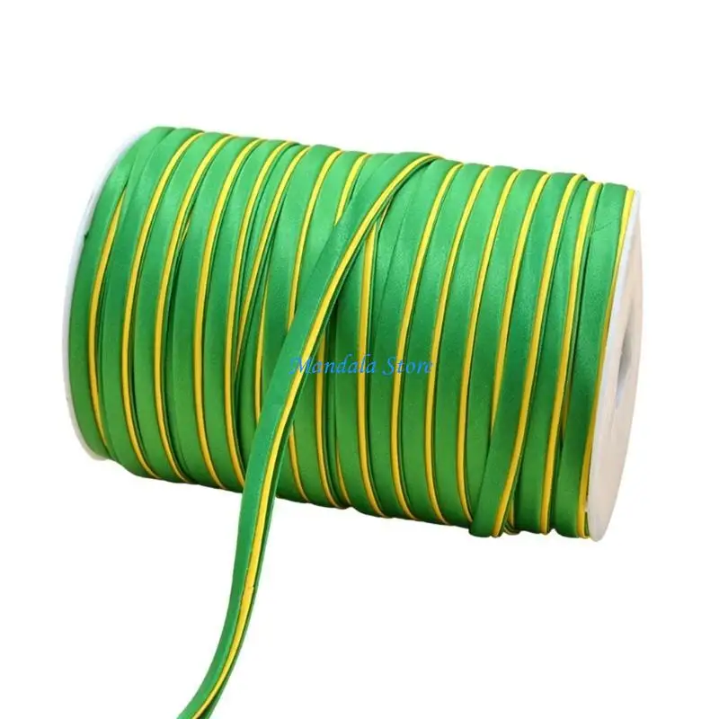 

U2JC 109yards Cheongsam Hemming Ribbon Cheongsam Edging Trim for Sewing Dress Making