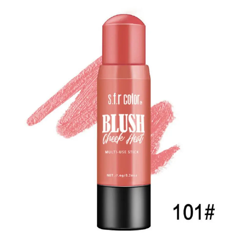 1~5PCS Colors Blush Stick Matte Face Blusher Lightweight Long-lasting Natural Rouge Contour Cream Blusher Cosmetics Face Makeup