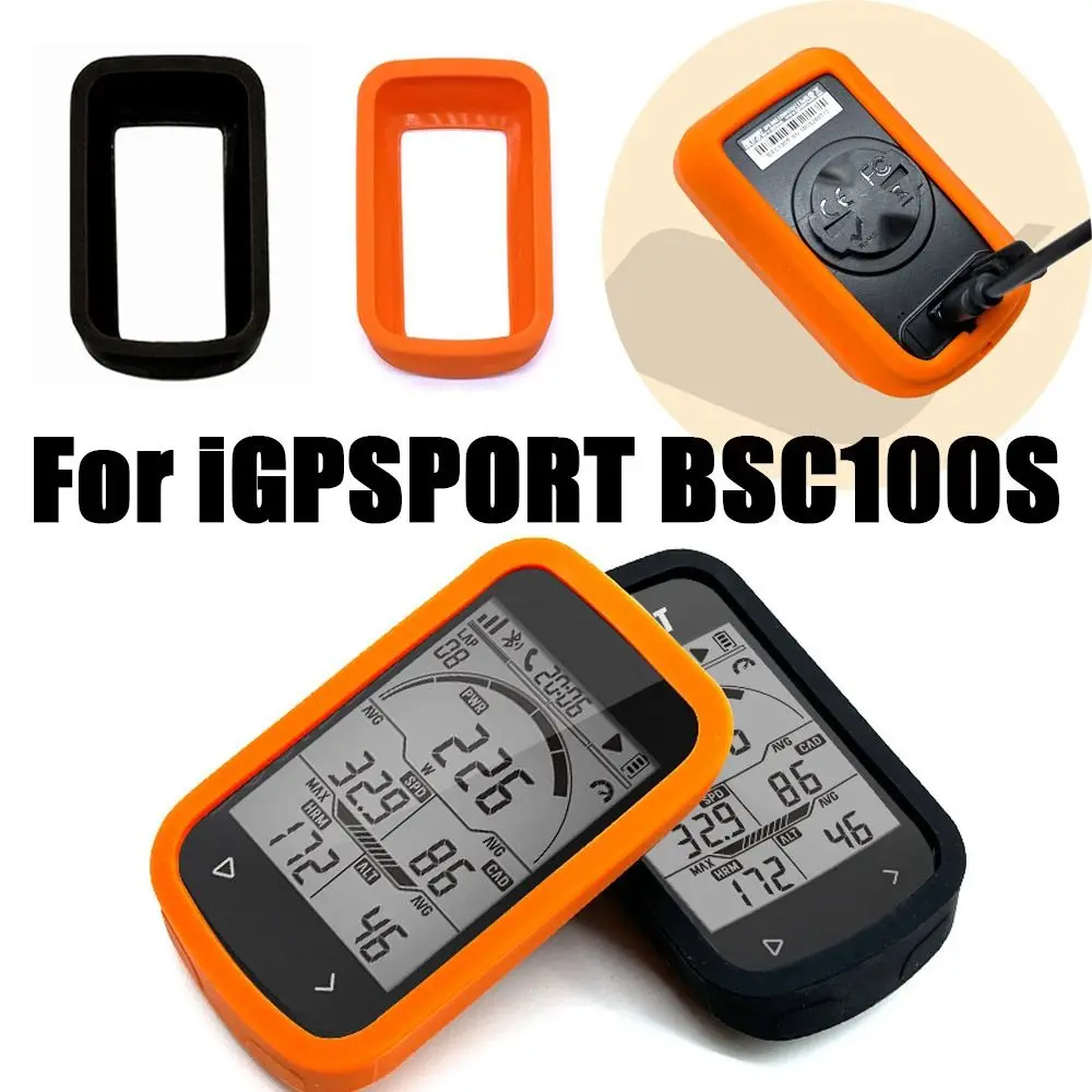 Shockproof Bike Computer Protective Cover Non-slip Soft Speedometer Silicone Case for IGPSPORT BSC100S iGS100S