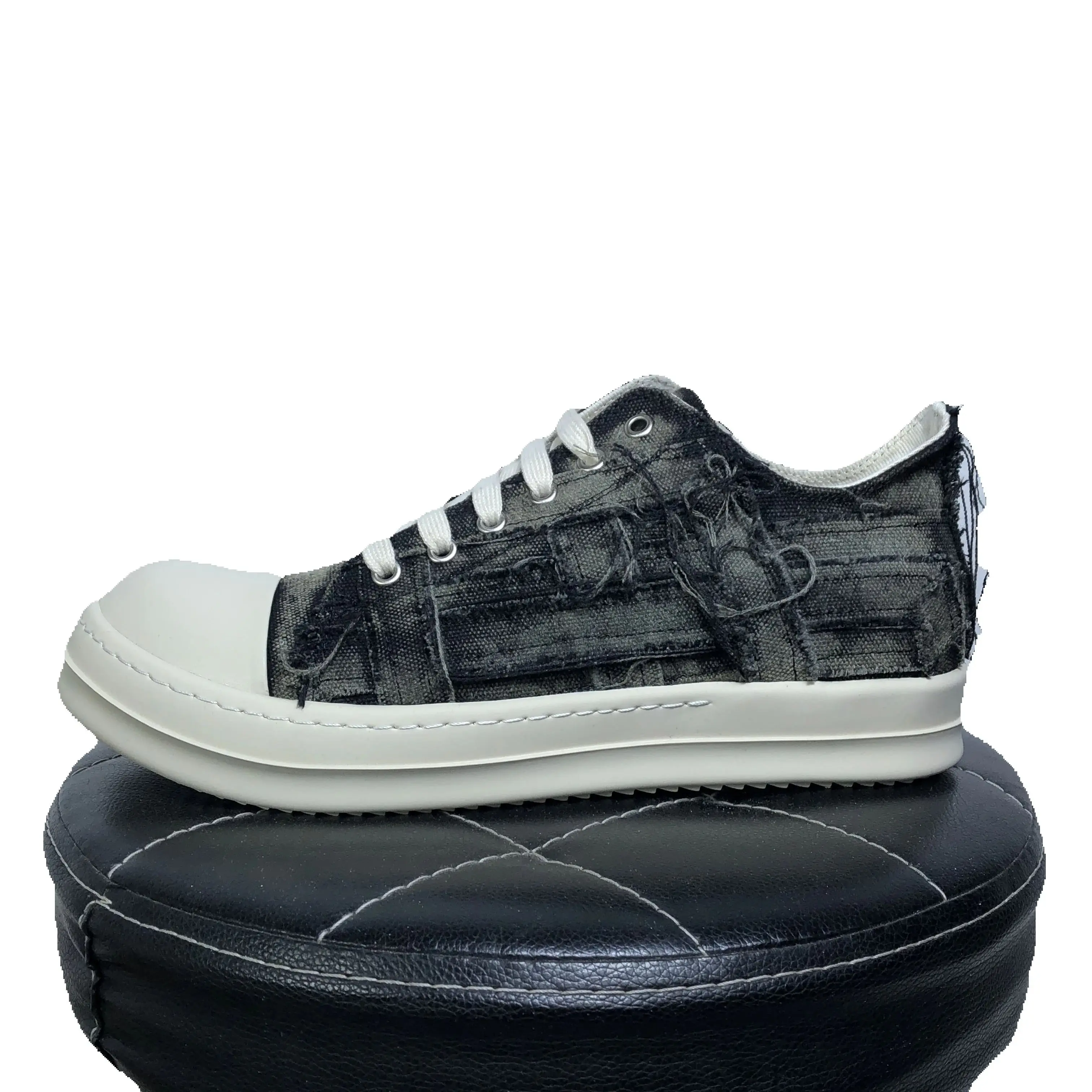 

Men Casual Loafer Shoes Women Canvas Luxury Trainers Lace Up High Street Autumn Flats Designer Walking Sneakers