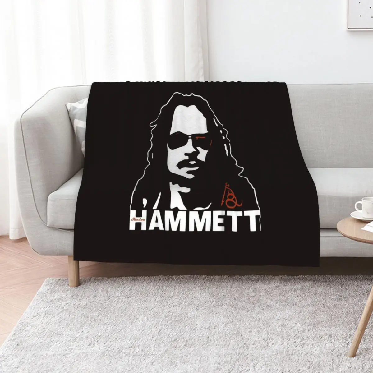 

Kirk Hammett Throw Blanket Sleeping Bag Luxury Designer Decorative Sofas Soft Plush Plaid Blankets