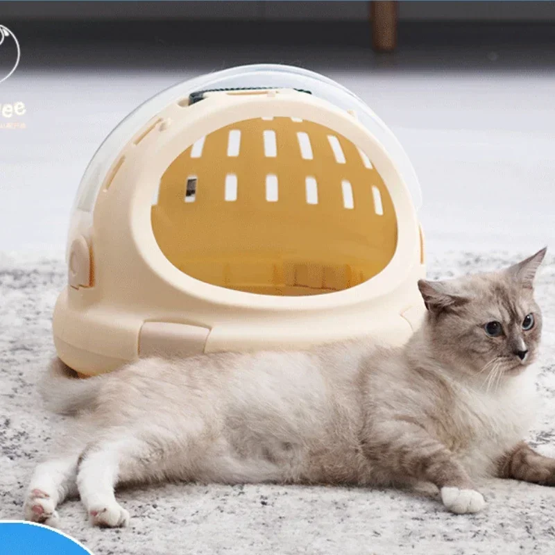 New Pet Space Capsule Go Out Portable Take-out Bag Cage 5-10kg Pet Air Box Cat Litter Cat Litter Box