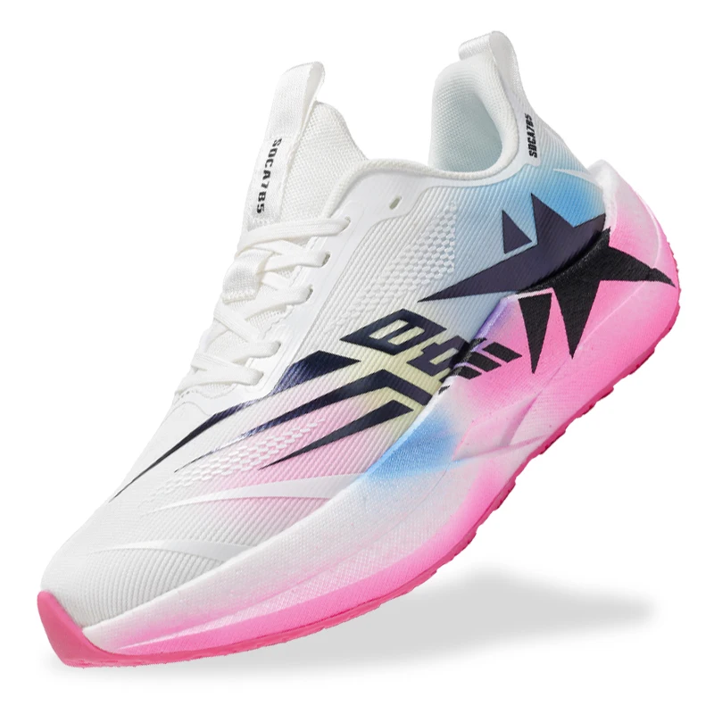 Running Shoes for Men, Casual Breathable Hiking Shoes for Women, Lightweight Non-Slip Sports Shoes, Student Racing Training Shoes, Marathon Running Shoes, Fashionable and Wear-Resistant Men's and Women's Couple Hiking Shoes 36-45