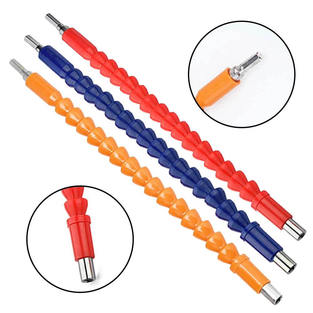 

1pc Drill Bit Extender Flexible Shaft Drill Bit Extender 11.6 Inch Compatible Torque Drill Electric Screwdriver