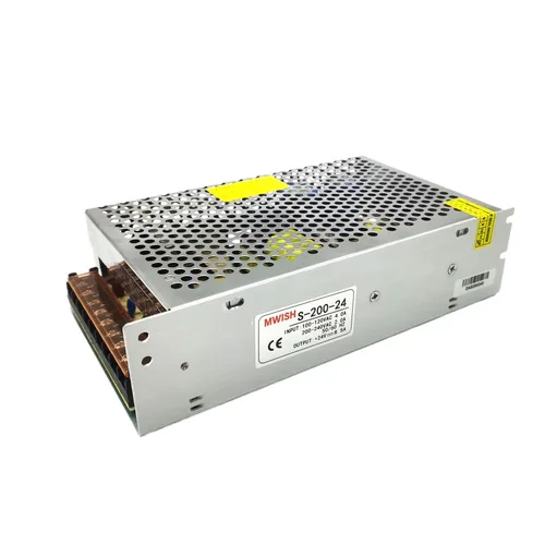 Imagen 2 del producto Transformador LED Industrial, fuente de alimentación con interruptor, S-200-24, DC24V, 200W, AC110V-220V, 8.5A