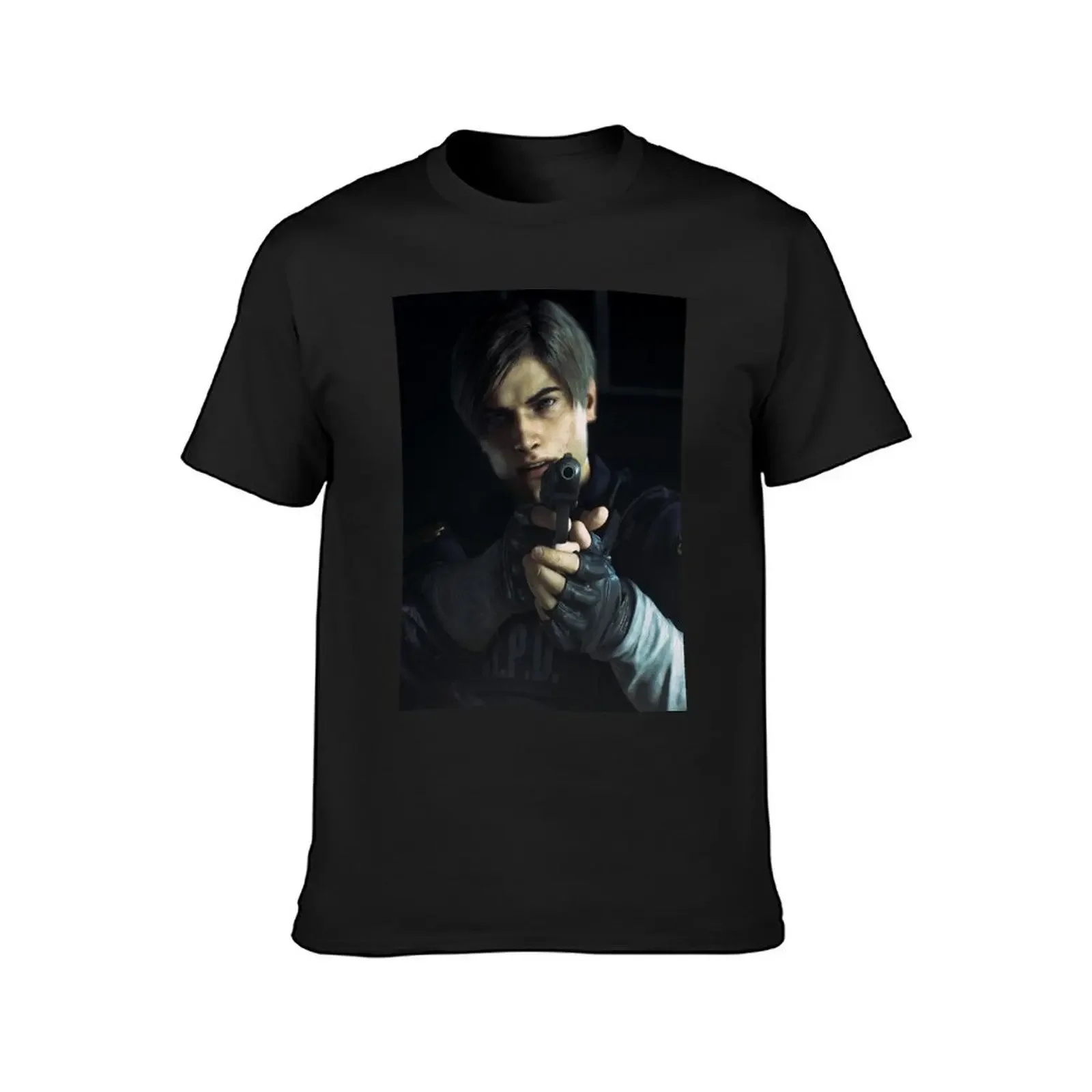 Leon S kennedy T-Shirt fashion shirts vintage t shirts valentines clothes blanks t shirts men