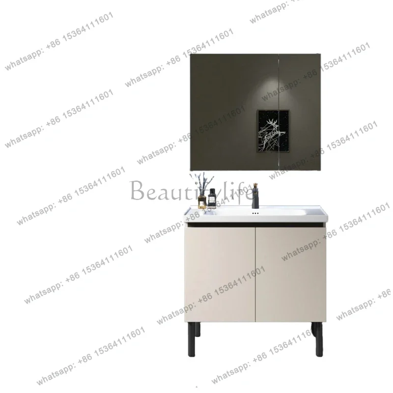 Bathroom vanity plywood bathroom vanity floor solid wood bathroom cabinet