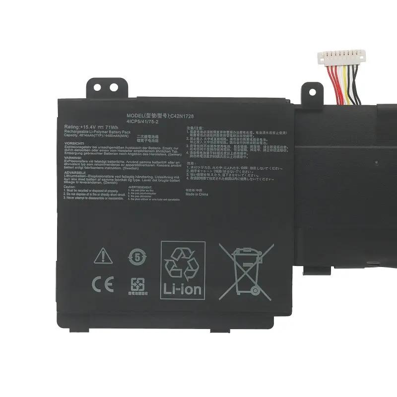 High quality C42N1728 Battery for U5500 UX550GDX C42PHCH 0B200-02520100E 74Wh
