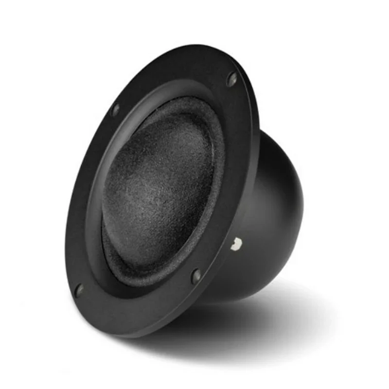HiVi Original Speaker DM-7500 5'' Fabric Black Membrane Mid-Range Tweeter Driver Unit 5ohm 120W Aluminum Round Panel (1 Pieces )