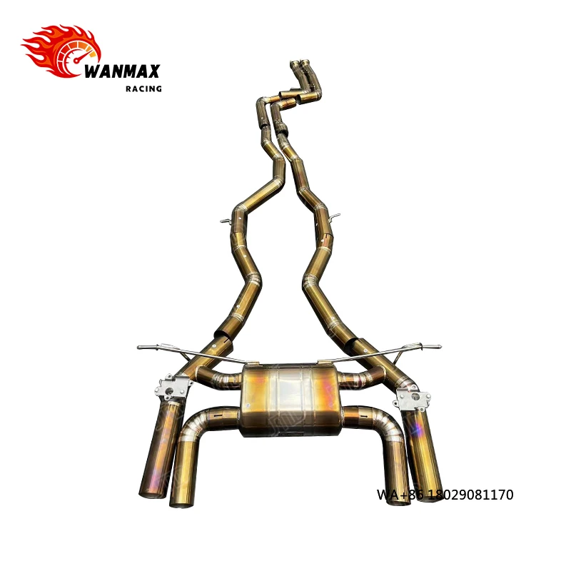 

Titanium Alloy Valvetronic Exhaust System Catback Muffler for F8X F80 F82 F83 M3 M4