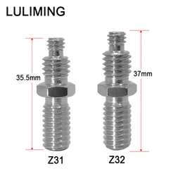 Ballhead Center Axis Imperial 1/4 to 3/8 Inch Conversion Screw SLR Camera Tripod Adapter Ball head photography accessories