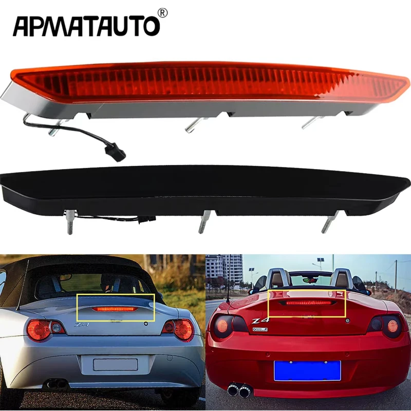 Car Brake Light LED Third Tail Rear Stop Signal Lamp Assembly Fit For BMW Z4 E85 2003-2008 Car Indicator Accessories 63256930246