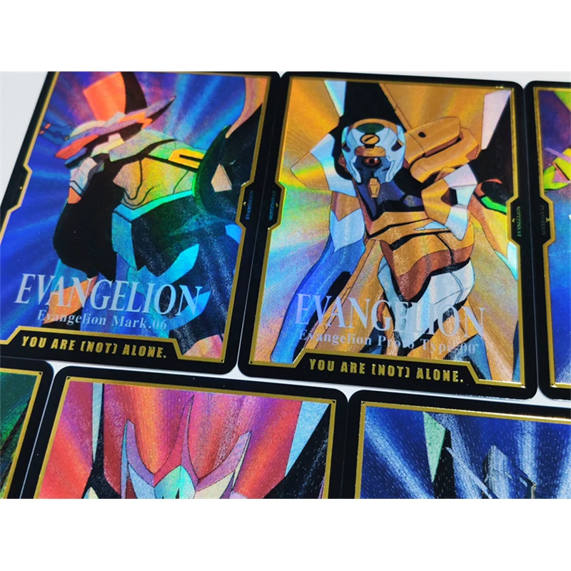 14Pcs/set Anime Neon Genesis Evangelion Asuka Langley Soryu Ayanami Rei Collection Card Toys Christmas Gift Diy Flash Card