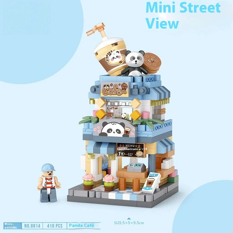 ตัวต่อไมโครบล็อก LOZ 8813-16 มินิสตรีทวิว ขนาด 1:64 ประกอบเอง ของขวัญ ของสะสม ตกแต่งโต๊ะ