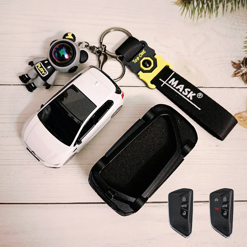 

Модель автомобиля для VW Golf Key Case для Volkseagen MK8 ID.3 ID.4 Cupra Skoda Octavia A8 SEAT Leon MK4 Formentor Tarraco Key Cover
