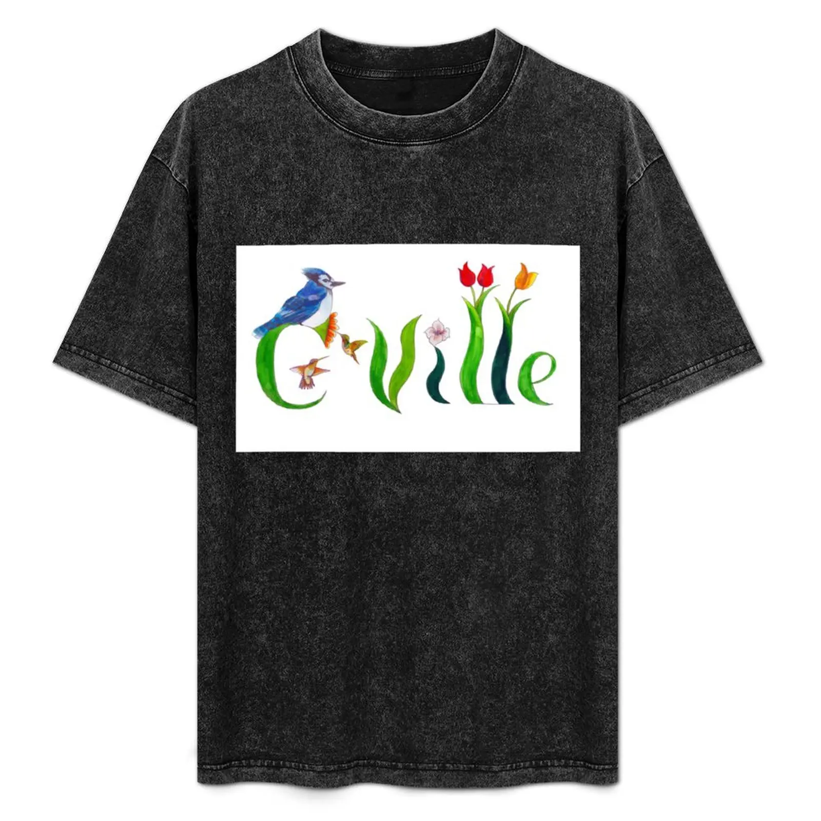 

Футболка CVille без застежек, повседневная, с короткими рукавами