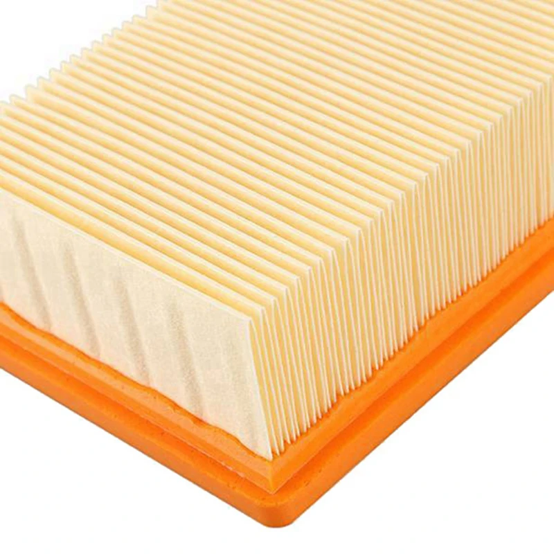 ケルヒャー-ウェットおよびドライ掃除機用フィルター,Hepaフィルター,交換用アクセサリー,mv4,mv5,mv6,wd4,wd5,wd6,2.863-005.0, 2個