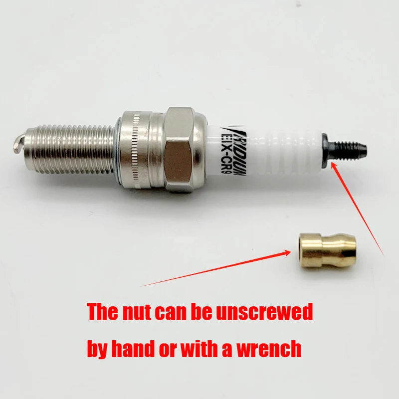 1 2 4 Stück Iridium-Motorzündkerzen EIX-CR9 FÜR CR9EK CR8EK CR9EIX CR9EVX CR9E CR9EIA-9 CR9EB CR9E PMR9B U27ESR-N IU27 IU24 CR8EIX – Detail 2