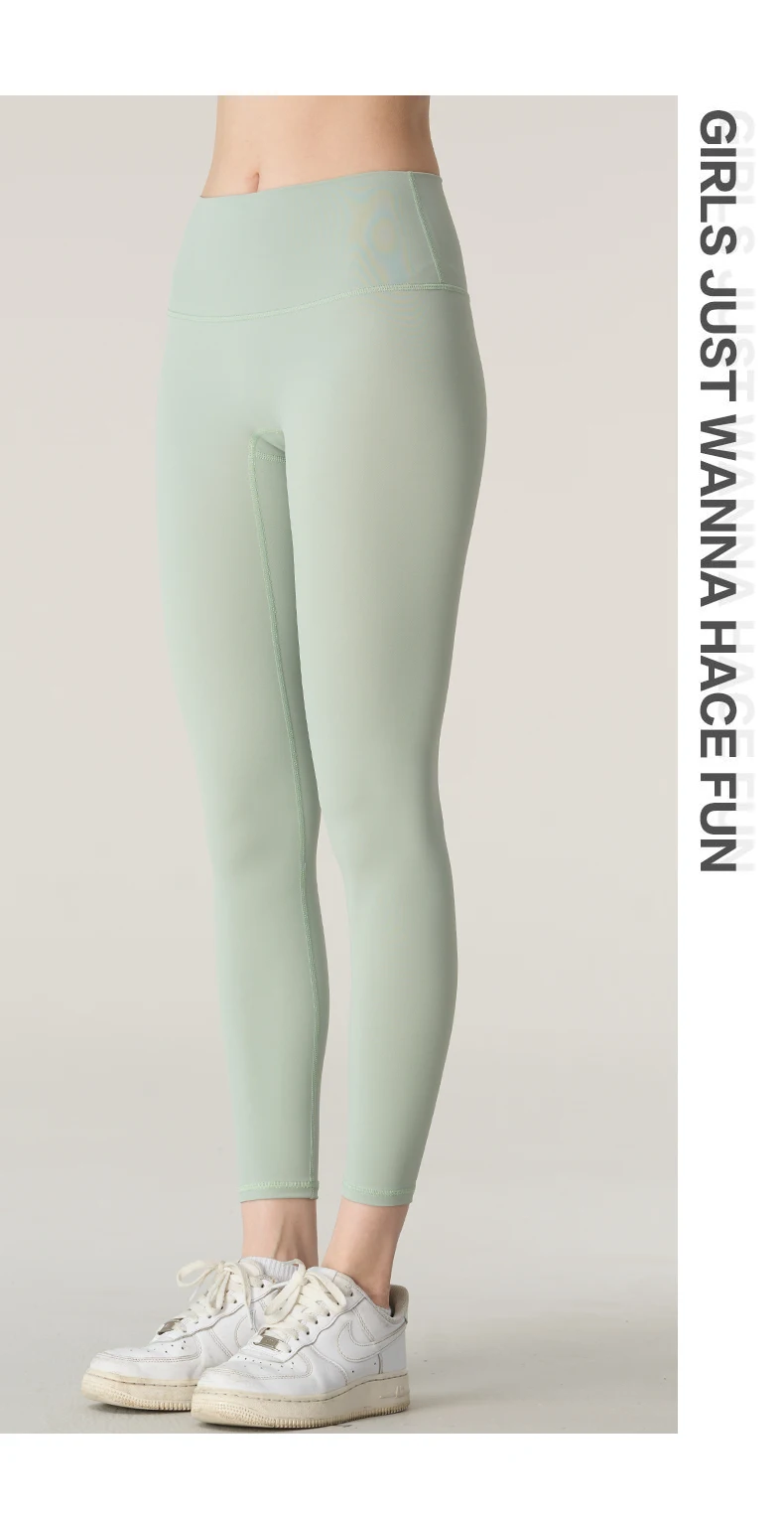 Hochgeschnittene Yoga-Leggings für Damen, ideal für Sommer-Workouts, hohe Elastizität, atmungsaktiv, formgebend, für Laufen, Outdoor-Aktivitäten, Freizeit, Radfahren und Yoga. – Detail 9